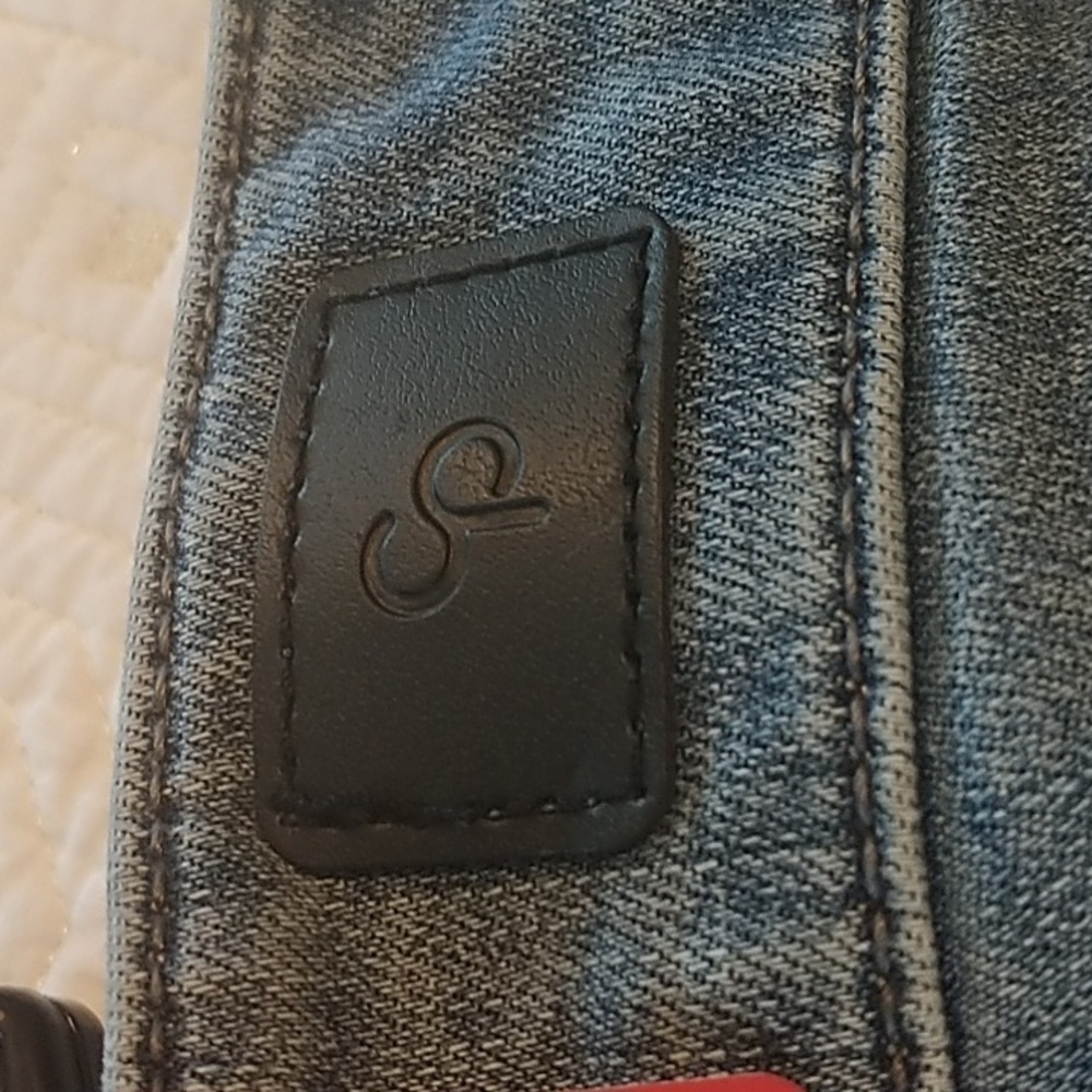 Forever 21 Celebrity Pink Skinny Distressed Raw Hem Ankle Jeans sz plus 22 - Picture 13 of 15